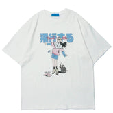 Dual Match Anime Girl T-shirt